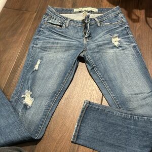 Charlotte Russe Blue Skinny Jeans